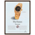 Rolex The Oyster Vintage Poster Ad