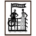 Hermes Flag Vintage Poster Ad