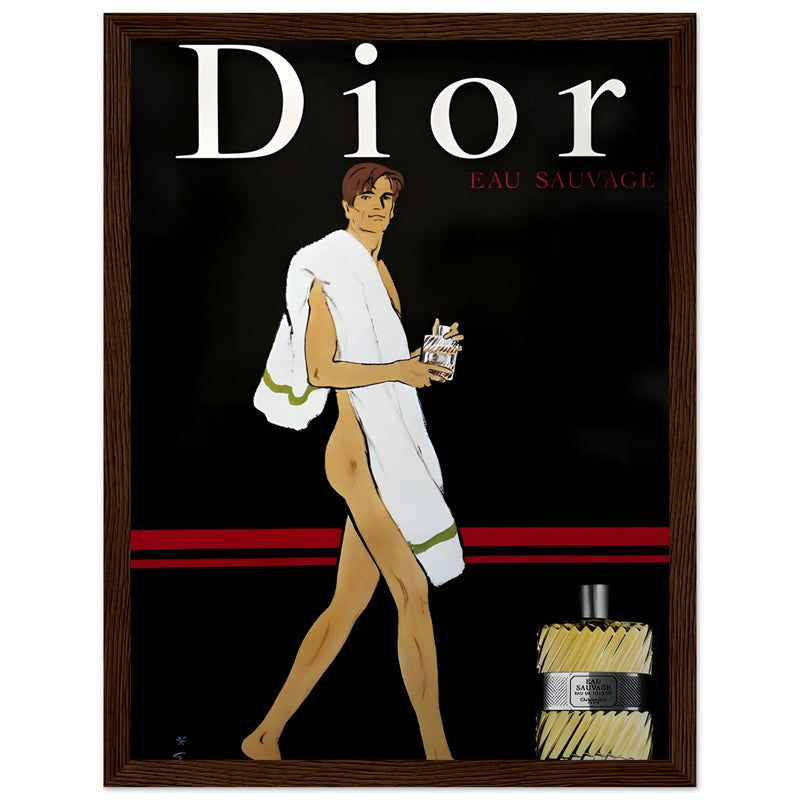 Dior Eau Sauvage Man Vintage Poster Ad