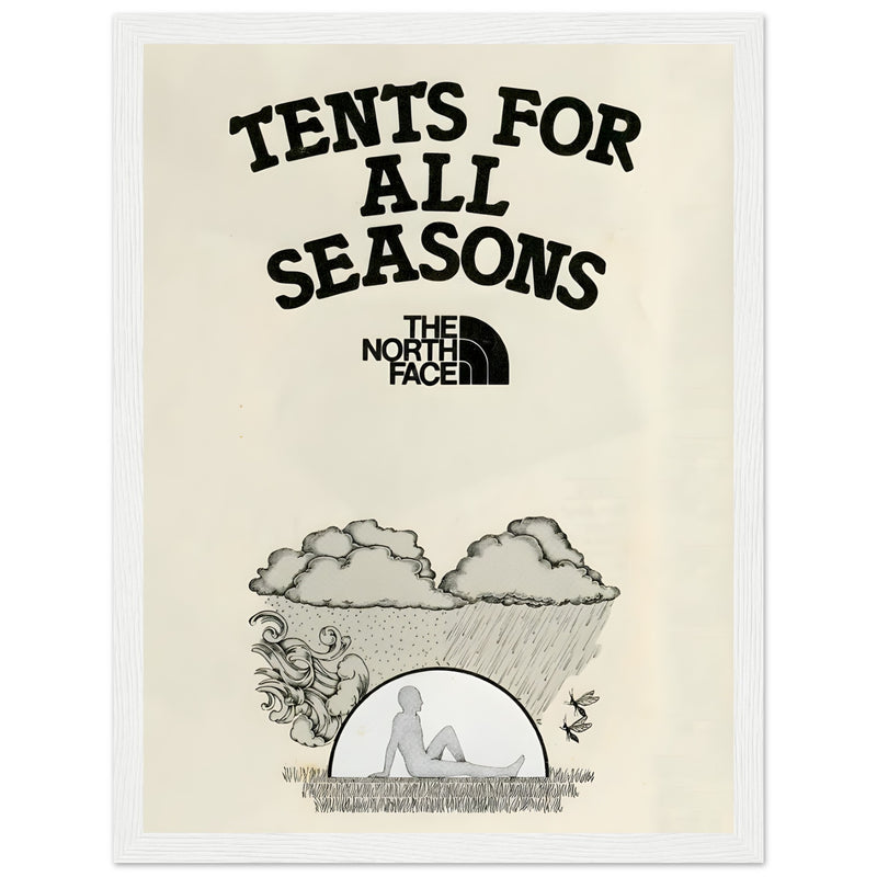 The North Face All Season Vintage Poster