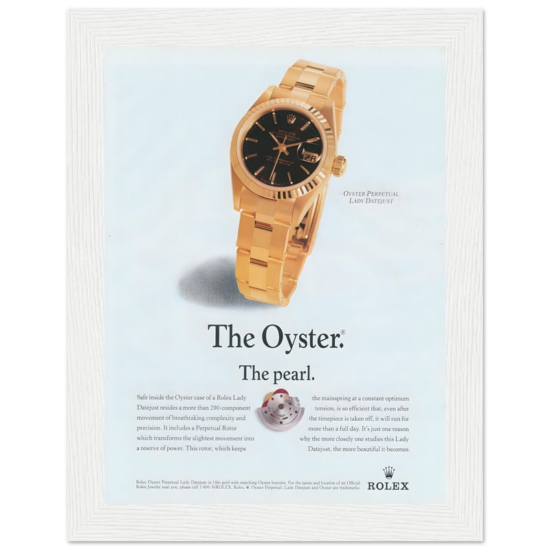 Rolex The Oyster Vintage Poster Ad