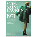YSL 1971 Vintage Poster