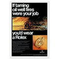 Rolex Day-Date Vintage Poster Ad