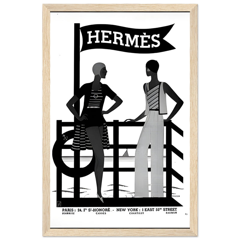 Hermes Flag Vintage Poster Ad
