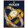 Rolex Advertising Golden Age Oyster Perpetual Vintage Poster