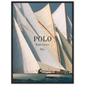 Polo Ralph Lauren Vintage Ad Poster - Polo Blue