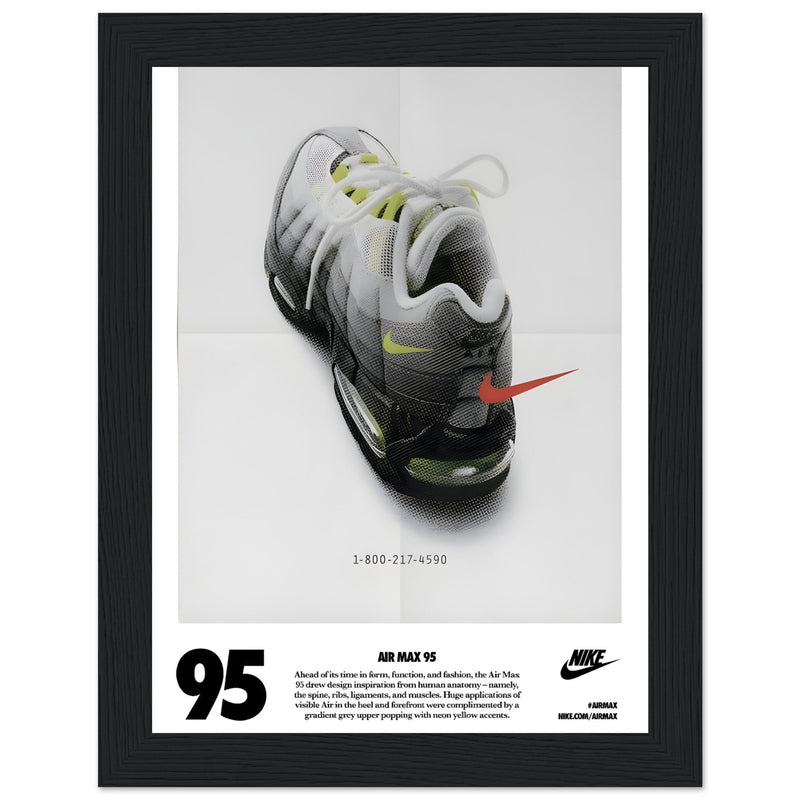 Nike Air Max 95 Vintage Poster Ad