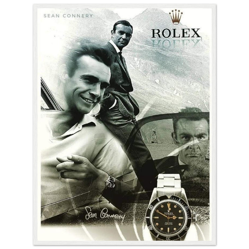 Rolex Sean Connery Vintage Rolex Poster Ad