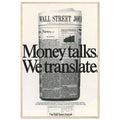 Wall Street Journal 1988 Vintage Poster Ad