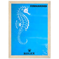 Rolex Submariner Vintage Ad Poster