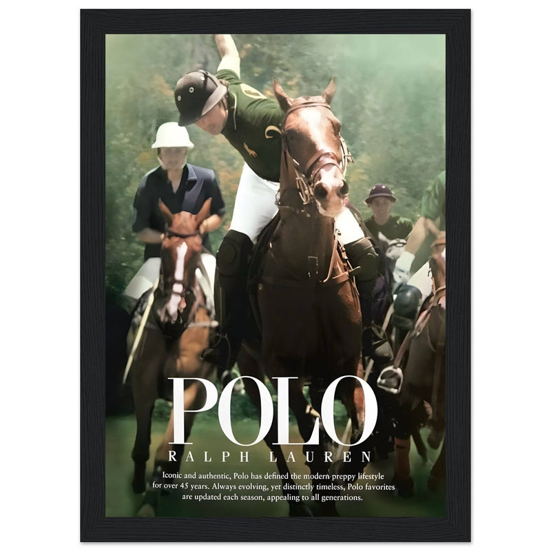 Polo Ralph Lauren Iconic Vintage Poster