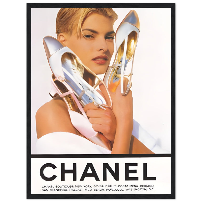 Chanel Vintage Poster Ad