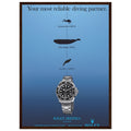 Rolex Deepsea Vintage Poster Ad