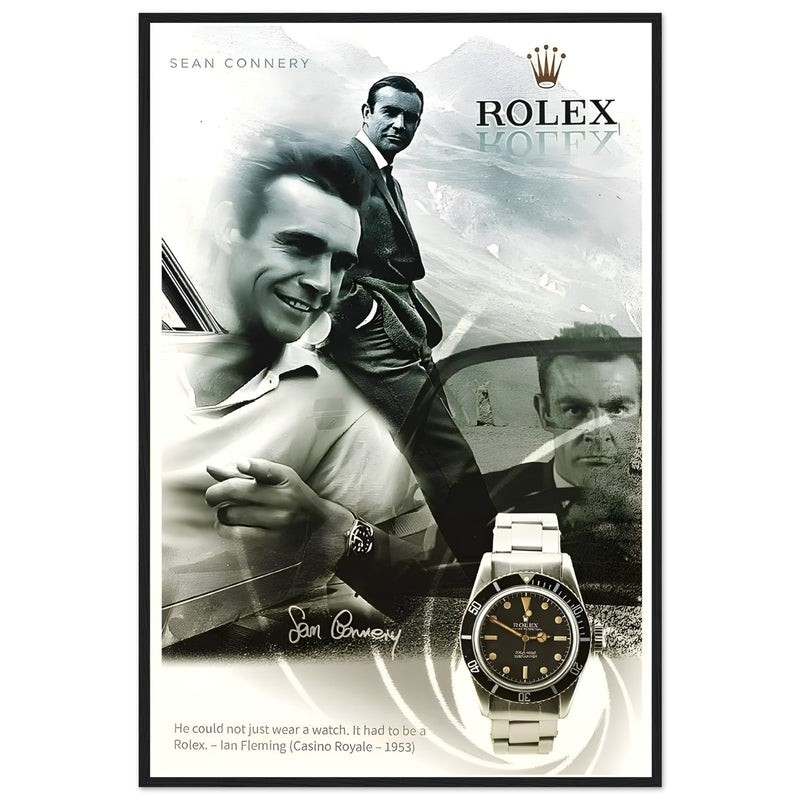Rolex Sean Connery Vintage Rolex Poster Ad