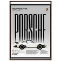 Porsche 930 Turbo 1975 Vintage Poster Ad