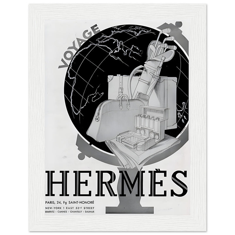 Hermes Voyage Vintage Poster
