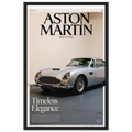 Aston Martin Vintage Poster Ad - DB5 Vantage