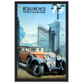 Rolls-Royce Best Car In The World Vintage Poster Ad