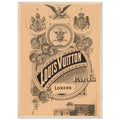 Louis Vuitton London Paris Vintage Poster Ad