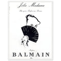 Balmain Jolie Madame Vintage Poster Ad