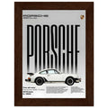 Porsche 930 Turbo 1975 Vintage Poster Ad