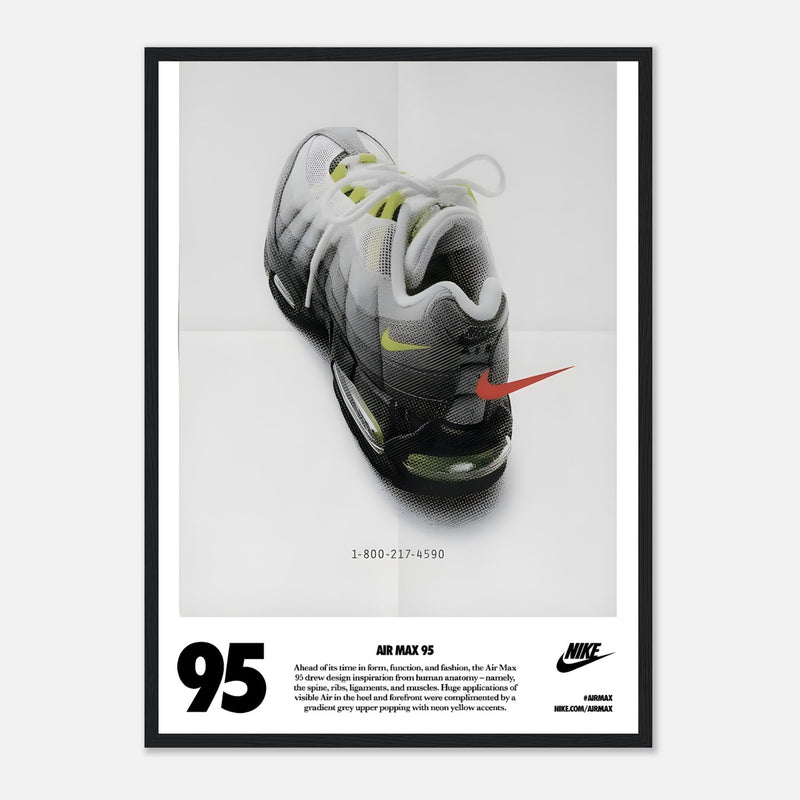 Nike Air Max 95 Vintage Poster Ad