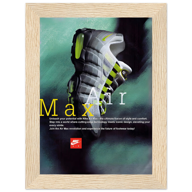 Nike Air Max Vintage Poster Ad