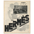 Hermes Fashion Vintage Poster Ad