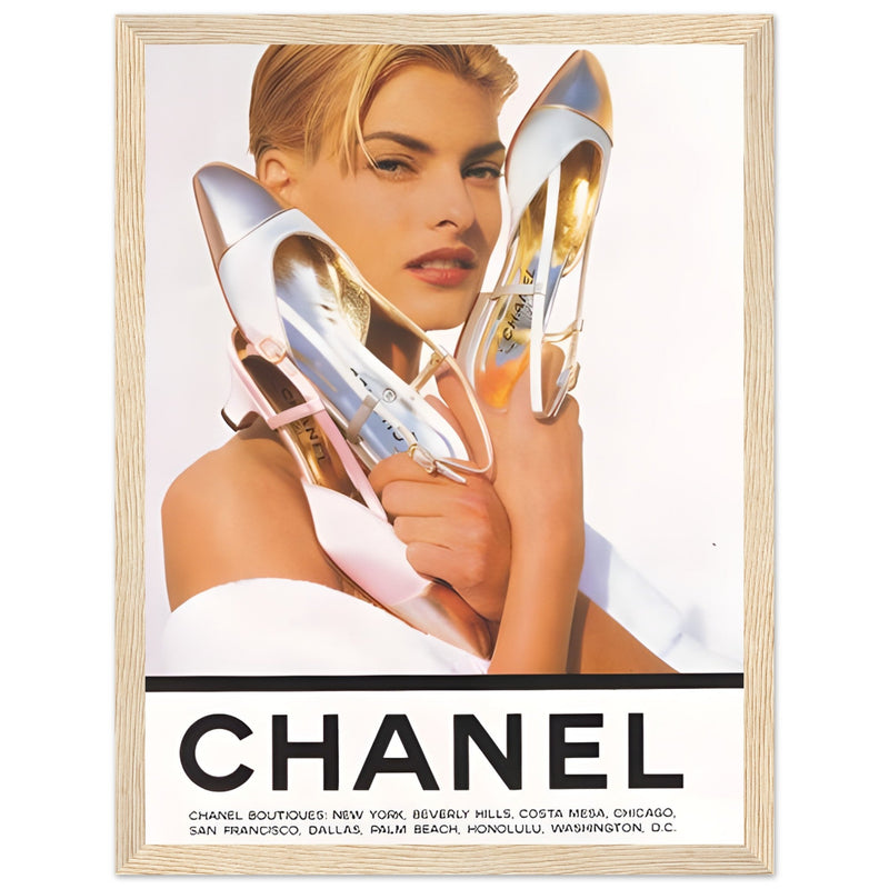 Chanel Vintage Poster Ad