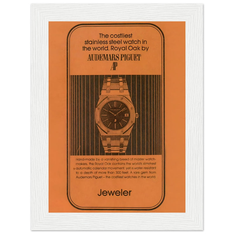 Audemars Piguet Royal Oak Vintage Poster Ad