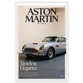 Aston Martin Vintage Poster Ad - DB5 Vantage