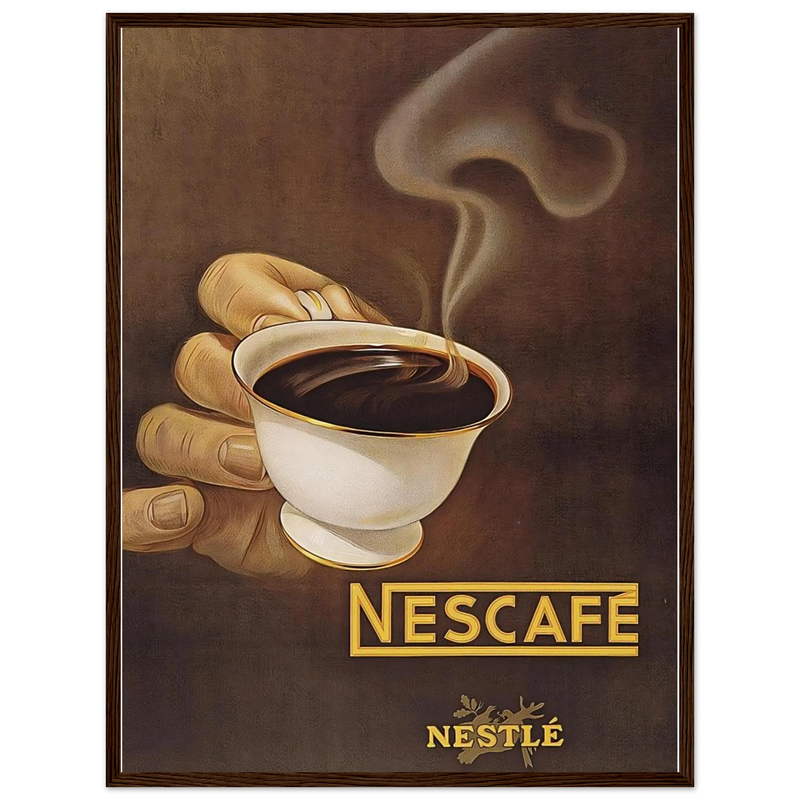 Nestle Nescafe Vintage Poster