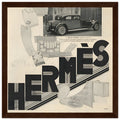 Hermes Fashion Vintage Poster Ad
