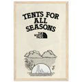 The North Face All Season Vintage Poster