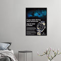 Rolex Oyster Perpetual Vintage Poster - Premium Matte