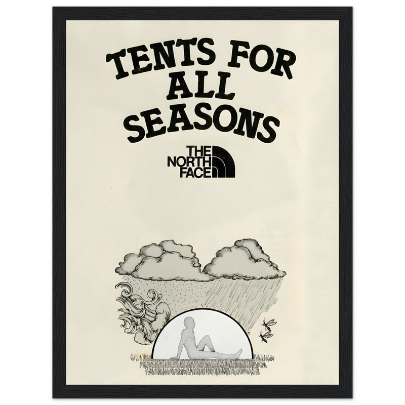 The North Face All Season Vintage Poster