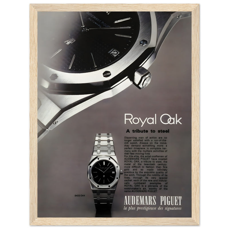Audemars Piguet Royal Oak Vintage Poster Ad