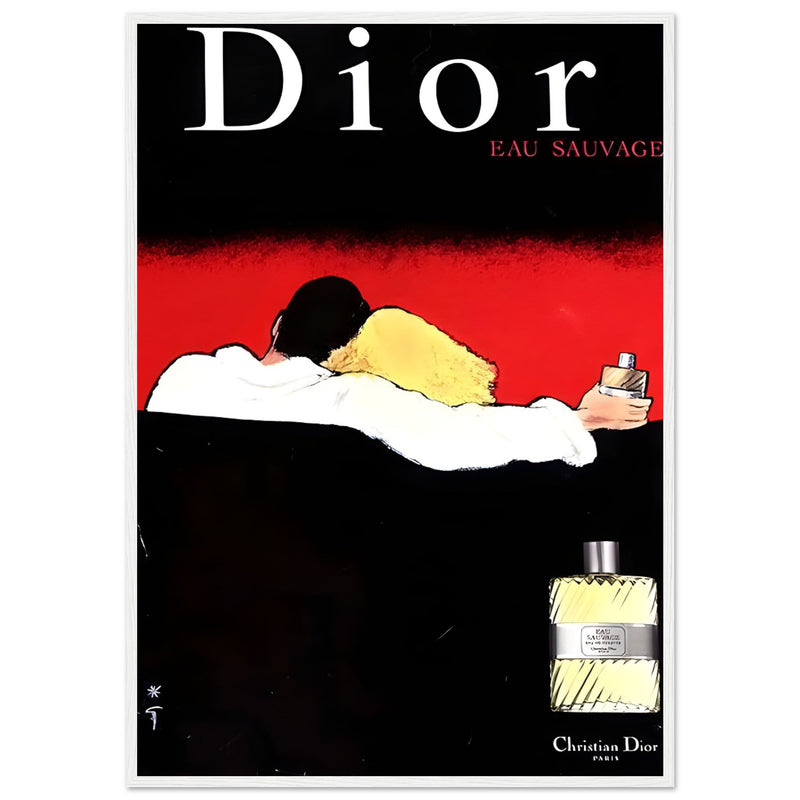 Dior Eau Sauvage Vintage Poster Ad