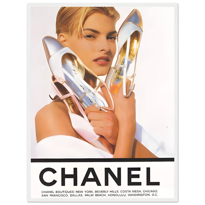 Chanel Vintage Poster Ad