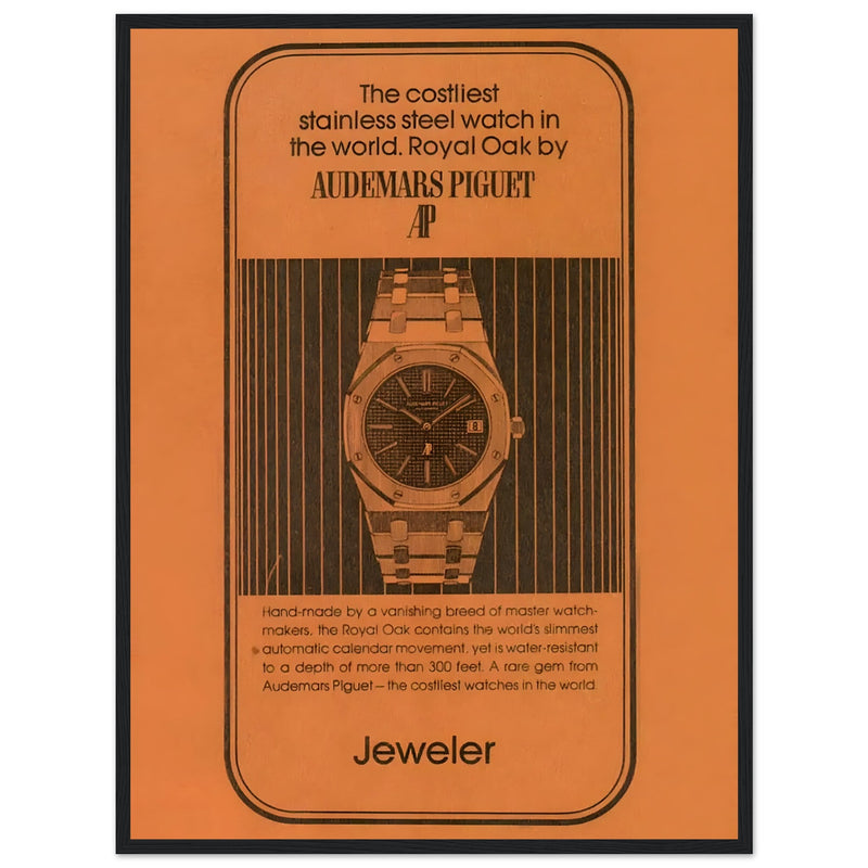 Audemars Piguet Royal Oak Vintage Poster Ad