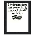 Visa Mastercard Vintage Poster