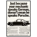 Porsche - German Speaking Vintage Poster