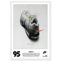 Nike Air Max 95 Vintage Poster Ad