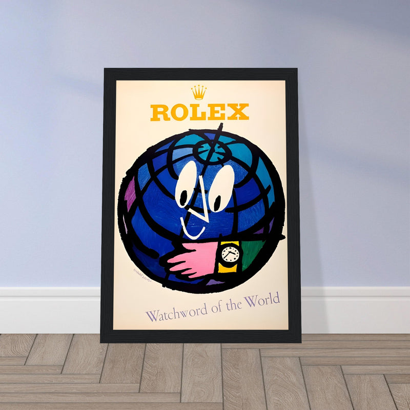 Rolex Watchword of the World Vintage Poster Ad