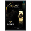 Rolex Elegance Vintage Poster Ad