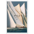 Polo Ralph Lauren Vintage Ad Poster - Polo Blue