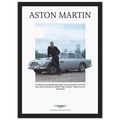 Aston Martin Vintage Poster Ad - 1964 James Bond Goldfinger