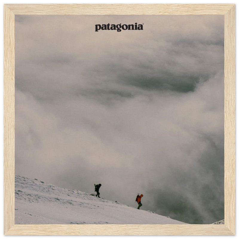 Patagonia Mountain Toppers Vintage Poster Ad