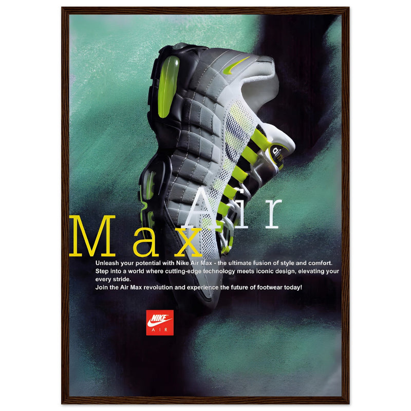 Nike Air Max Vintage Poster Ad