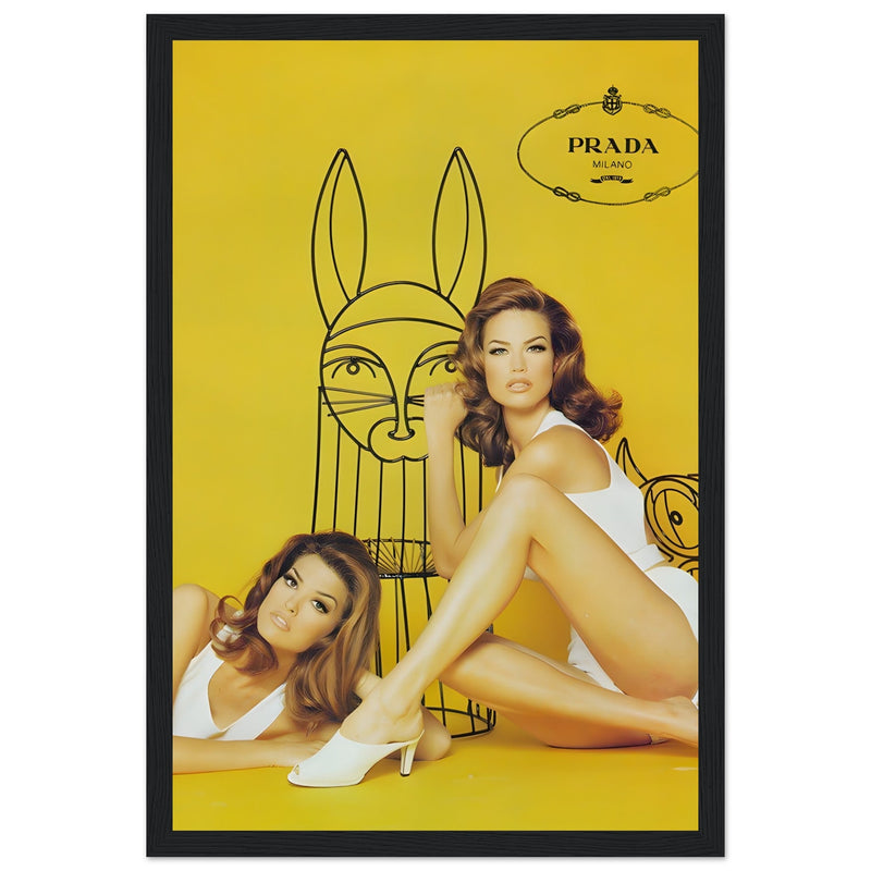 Prada Vintage Poster Ad